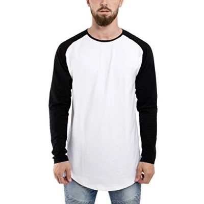 Abbildung von Blackskies Baseball Langarmshirt, Herren, Größe: Large, White black