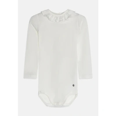 Abbildung von Petit Bateau Collerette Body für Kinder, Größe: 62, Marshmallow