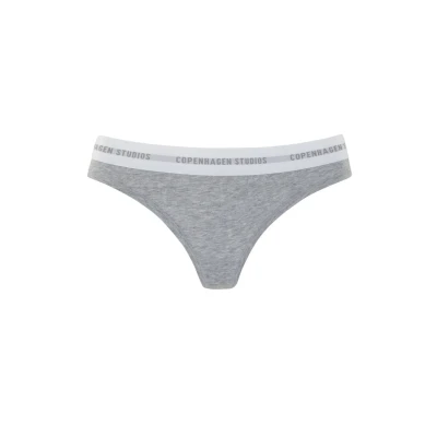 Abbildung von Copenhagen Studios String, Damen, Größe: Small, Grey melange
