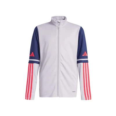 Abbildung von adidas Performance Fussball TEAM Squadra Trainingsjacke für Kinder, Größe: 152, Graublau