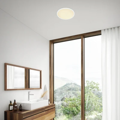 Abbildung von Nordlux LED Deckenleuchte »OJA«, 1 flammig, Leuchtmittel Modul fest integriert, inkl. 5 Jahre Garantie, Dimmer