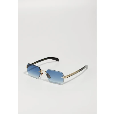 Abbildung von David Beckham Unisex Sonnenbrille Db 7109/S Rhl 56/20/145 Herren Sunglasses, RHL/08 Gold Black, 56