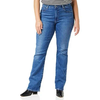 Abbildung von Levi&#039;s 725 HIGH RISE Bootcut Jeans Bootcut, Damen, Größe: 32x32, Blow your mind blue