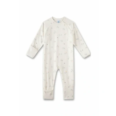 Abbildung von Sanetta Blumen Pyjama für Kinder, Größe: 62, White