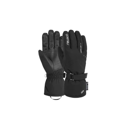 Abbildung von Reusch Hannah RTEX XT Fingerhandschuh, Damen, Größe: 6.5, Black/silver