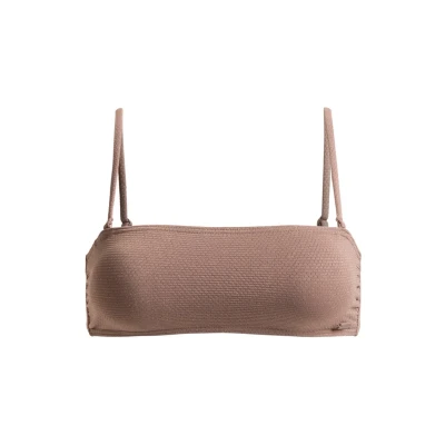 Abbildung von Roxy Lasca MIT Voller Bedeckung Bikinitop, Damen, Größe: XS, Brown
