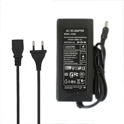 Abbildung von JOYLIT 24V Netzteil 2A 48W Transformatoren AC 110 240V bis DC 24 Volt Trafo Stromversorgung Adapter 5.5 x 2.5mm Stecker für LED Streifen Licht Überwachungskameras