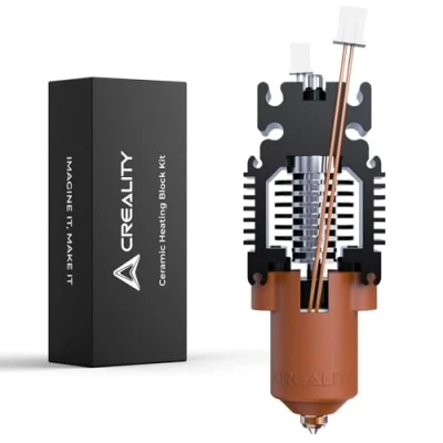 Abbildung von Creality Verbessertes Ender 3 V3 SE KE Keramik Heizblock Kit mit Schnellwechseldüse, 3D Drucker Hotend Unterstützt 300 C Hohe Temperaturen und 600 mm/s Schnelles Drucken für SE/KE