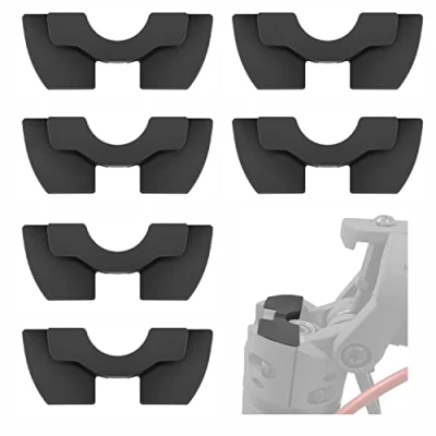 Abbildung von Yungeln 6 Stück Scooter Schwingungsdämpfer 3D Gummi Schwingung Dämpfer kompatibel mit Xiaomi M365 1S Essential Pro 2 Elektroscooter