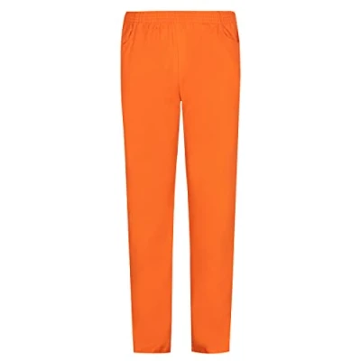 Abbildung von MISEMIYA Arbeitshosen Unisex ELASTISCHE MEDIZINISCHE Schlupfhose Uniformen SANITÄR Arbeitshose 8312 X Small, Orange
