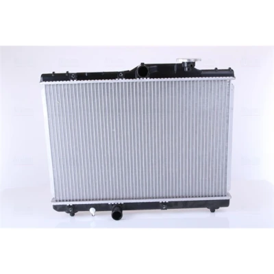 Abbildung von NISSENS 64839 Kühler, Motorkühlung Aluminium 350 550 17 Kühlrippen gelötet