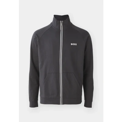 Abbildung von BOSS Authentic Sweatjacke, Herren, Größe: XL, Dark grey