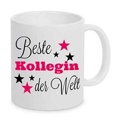 Abbildung von TassenKing(TM) Beste Kollegin der Welt Tasse Kaffeetasse mit Spruch