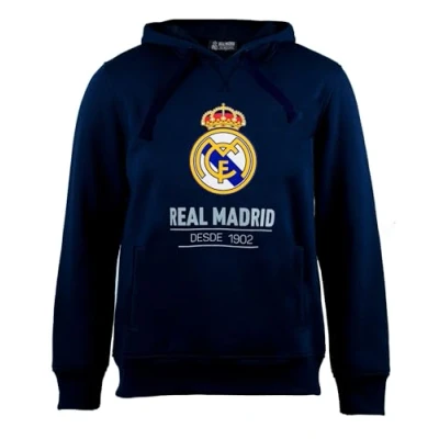 Abbildung von Real Madrid Unisex Sudadera Con Capucha Hoodie Nº 26 Del Kapuzenpullover, blau, XL/XXL
