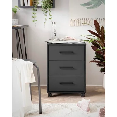 Abbildung von Schildmeyer Rollcontainer »Ruby, Breite 40 cm«, Mit Stifteinsatz, Metallbeschläge, feststellbare Möbelrollen