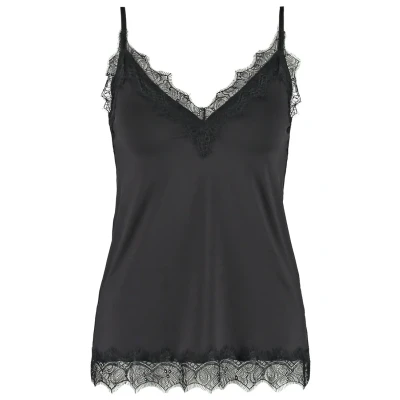 Abbildung von rosemunde Unterhemd »Billie Strap Top«, wunderschöner Vintage Spitzenbesatz an Ausschnitt und Saum