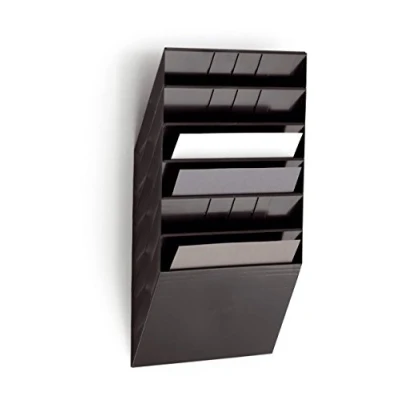 Abbildung von Durable Prospektspenderset Querformat Flexiboxx 6 A4, 1 Set, schwarz, 1709785060