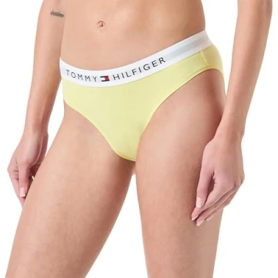 Abbildung von Tommy Hilfiger Damen Slip Unterwäsche, gelb (Yellow Tulip), XL