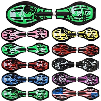 Abbildung von FunTomia Waveboard Original ABEC9 Kugellager inkl. Tasche (Verschiedene Farbdesigns)