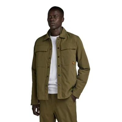 Abbildung von G STAR RAW Herren Postino V2 Jacke, Grün (shadow olive D24278 D517 B230), XL