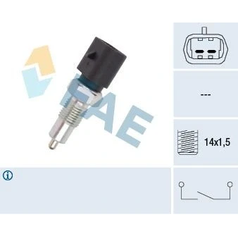 Abbildung von EPS 1.860.038 Schalter, Rückfahrleuchte Made in Italy OE Equivalent LANCIA: DELTA 1