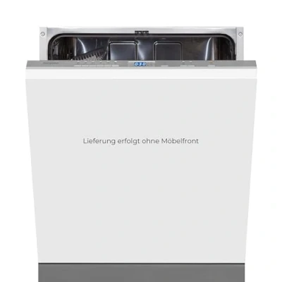 Abbildung von Exquisit Geschirrspüler EGSP2113 E 030E Silber Spülmaschine 60 cm vollintegriert Einbaugeschirrspüler 13 Maßgedecke