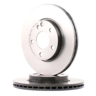 Abbildung von BREMBO COATED DISC LINE 09.8680.11 Bremsscheibe 276 22 5 innenbelüftet beschichtet hochgekohlt mit Schrauben MERCEDES BENZ: B Class, A Class