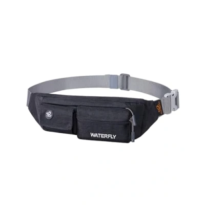 Abbildung von WATERFLY Bauchtasche Damen Herren Klein: Gürteltasche Hüfttasche Schick Modern Fanny Pack Stylisch Sportlich Hip Waist Bum Bag Teenager Sport Gassi Joggen Reise Hundetraining Unisex Money Bauchbeutel