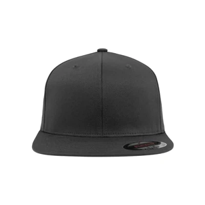 Abbildung von Flexfit Unisex 6277FV Flat Visor Kappen, Darkgrey, L/XL