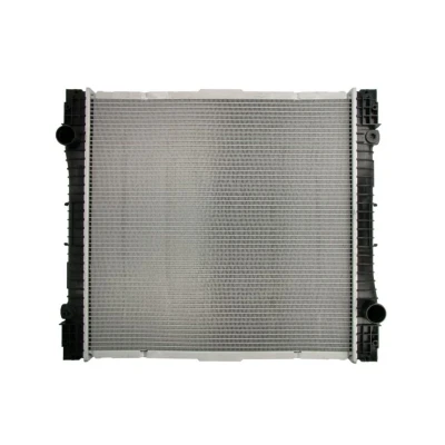 Abbildung von NISSENS 67184 Kühler, Motorkühlung Aluminium 605 589 48 ohne Rahmen Kühlrippen gelötet