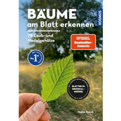 Abbildung von Bäume am Blatt erkennen 78 Laub und Nadelgehölze. Blätter in Originalgröße