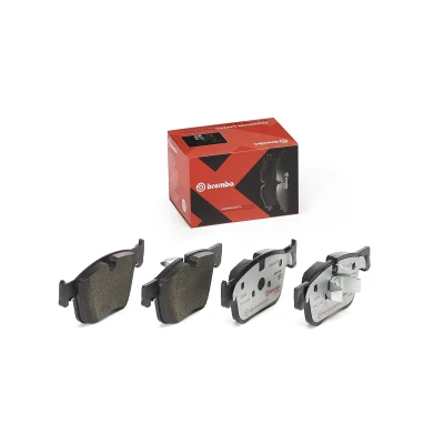 Abbildung von BREMBO P 61 135X Bremsbelagsatz für Verschleißwarnanzeiger vorbereitet mit Kolbenclip ohne Zubehör PEUGEOT: 5008 II, 3008 II Off Road, 508 SW