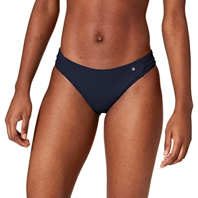 Abbildung von s.Oliver Damen Straps JPF 31 Bikinihose, Blau (Marine 24), 36