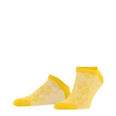 Abbildung von Burlington Herren Sneakersocken Carrington M SN Baumwolle kurz gemustert 1 Paar, Gelb (Yellow 1140), 40 46