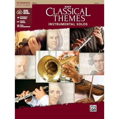 Abbildung von Easy Classical Themes Instrumental Solos: Flute (incl. CD)