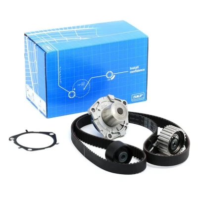 Abbildung von SKF VKMC 02199 2 Wasserpumpe + Zahnriemensatz mit Dichtungen 194 FIAT: Doblo II Box Body / Estate, Punto Evo Hatchback, Tipo Estate