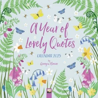 Abbildung von A Year of Lovely Quotes Wall Calendar 2025: Art