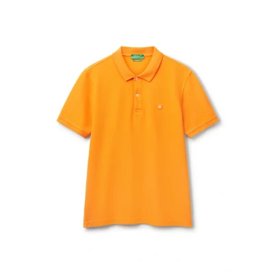 Abbildung von United Colors of Benetton Poloshirt, Herren, Größe: Large, Yellow