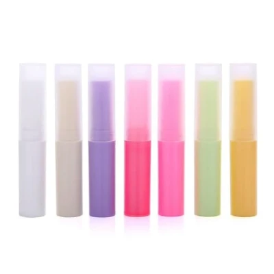 Abbildung von 7 Stück Lippenstifthülsen, Leer Lippenstift, Lippenbalsam Hülsen, Lippenpflegestift Hülse zum Selbst Befüllen（4g）