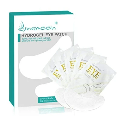 Abbildung von Lunamoon Augenpads für Wimpernverlängerung,Wimpern Pads 100 Paar,Wimpernverlängerung Pad,Augenpads Wimpern,Eyelash Extensions Patch,Lint Free Eye Gel Patch for Eyelash