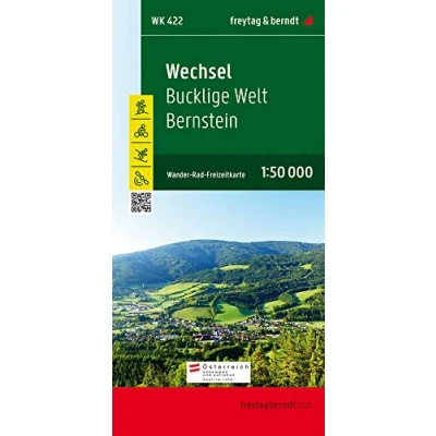 Abbildung von Wechsel Bucklige Welt Bernstein, Wanderkarte 1:50.000, WK 422: Wandel en fietskaart 1:50 000 (freytag &amp; berndt Wander Rad Freizeitkarten)