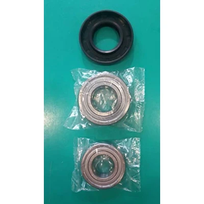Abbildung von Kit Lager + Dichtung für Waschmaschine 35x65.55x10/12 6205ZZ SKF 6206ZZ