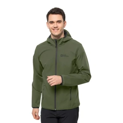 Abbildung von Jack Wolfskin Bornberg Hoody M Softshelljacke, Herren, Größe: XXL, Greenwood