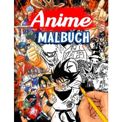 Abbildung von Anime Malbuch: Ausmalbuch für Kinder und Erwachsene