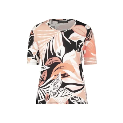 Abbildung von Betty Barclay Tshirt print, Damen, Größe: 36, Schwarz braun