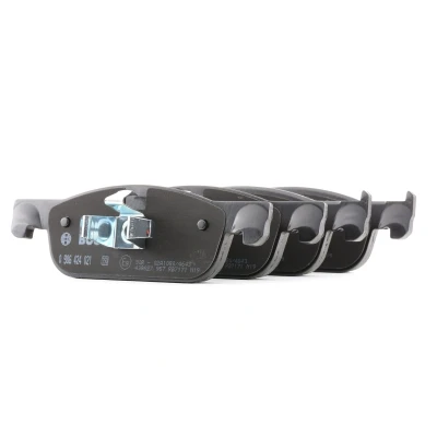 Abbildung von BOSCH 0 986 424 021 Bremsbelagsatz Low Metallic mit Montageanleitung, Kolbenclip RENAULT: CLIO 4, Twingo 3, 4 Kasten, DACIA: LOGAN MCV 2