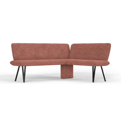 Abbildung von Home affaire Eckbank »Mily Küchenbank, Polsterbank, Esszimmerbank, 205x164 cm« Moderne Bank und Farben, Sitzplatzanzahl: 5, Frei in Raum stellbar