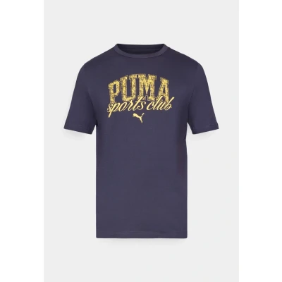 Abbildung von PUMA Unisex Class Graphic Tee T Shirts, New Navy, XXL