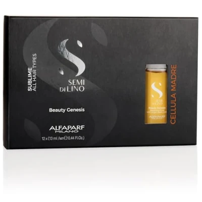 Abbildung von Alfaparf Milano Semi Di Lino Sublime Cellula Madra Beauty Genesis 12 x 13 ml