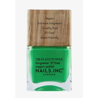 Abbildung von Nails Inc MOTHER EARTH’S CALLING Plant Power veganer Nagellack 73% Based, 100% Vegan &amp; Tierversuchsfrei Perfekte Maniküre, strahlendes Grün Für umweltbewusste Nail Art